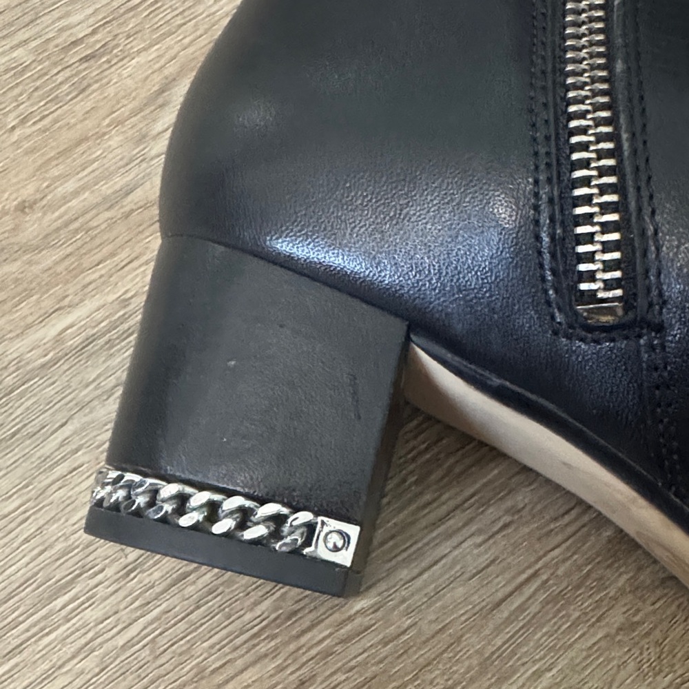 Michael Kors Black Sabrina Mid Ankle Booties - Picture 10 of 13